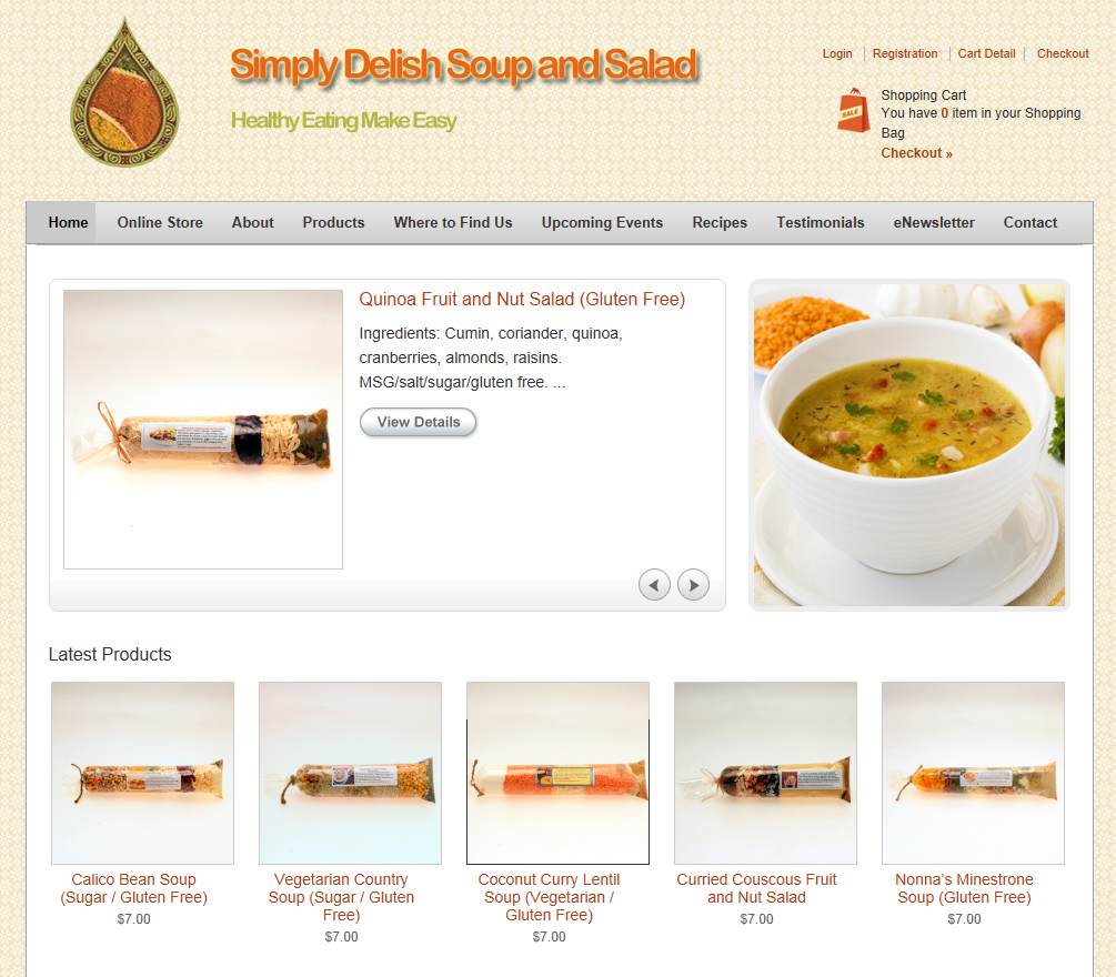 Simply Delish Soup and Salad Simply Delish Soup and Salad