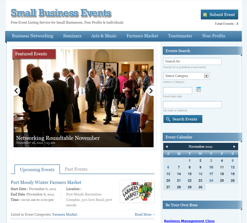 Small Business Events